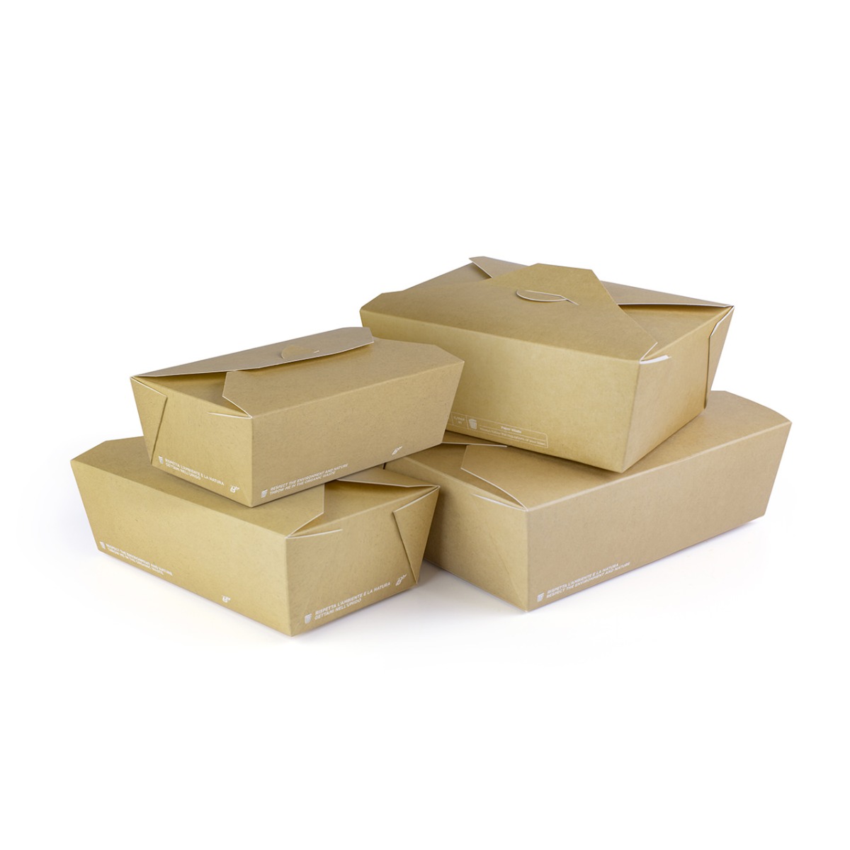 Contenitori in cartone per alimenti - Take away food box