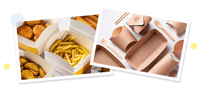 scatole per fritti